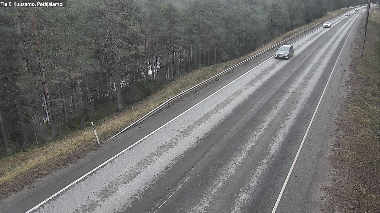 Kelikamerat Kuva Tie 5 Kuusamo, Petäjälampi, Kuusamo, Pohjois-Pohjanmaa