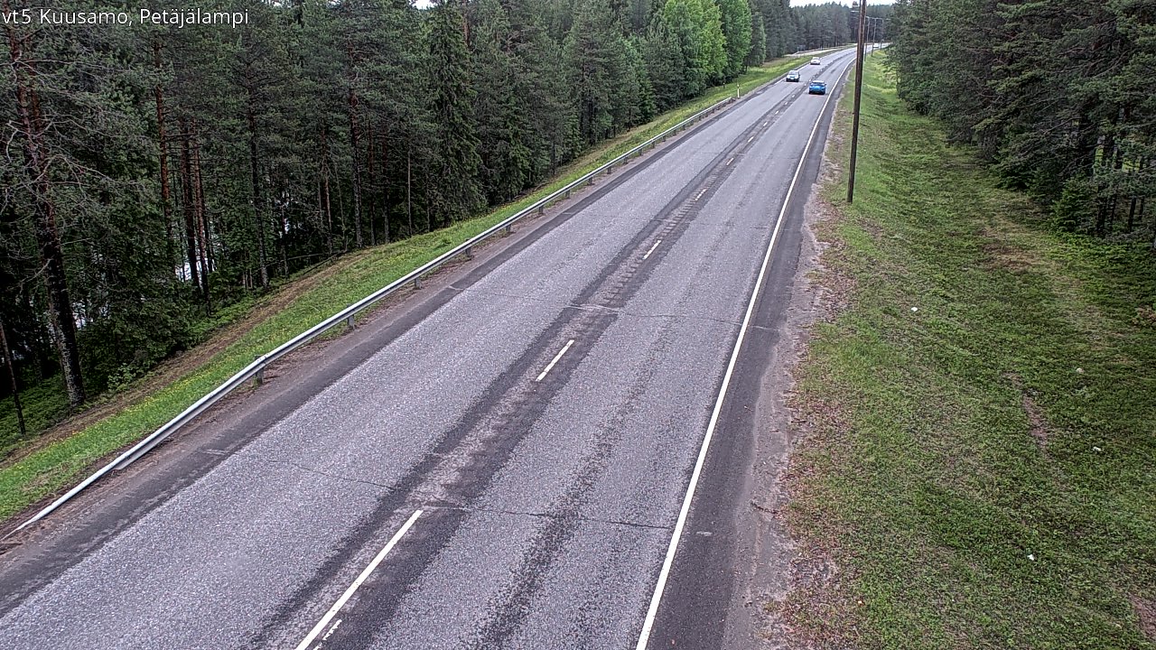 Kelikamerat Kuva Tie 5 Kuusamo, Petäjälampi, Kuusamo, Pohjois-Pohjanmaa