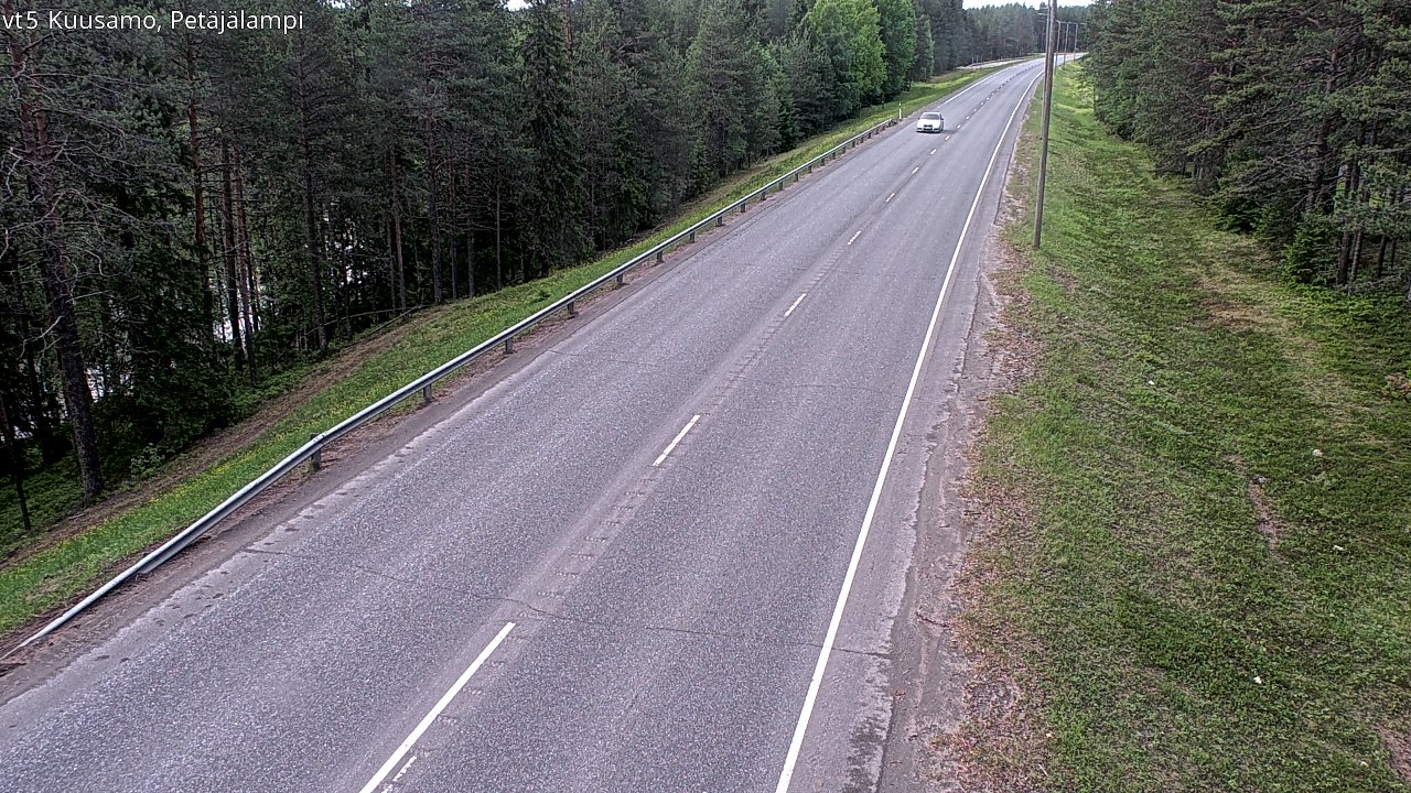 Kelikamerat Kuva Tie 5 Kuusamo, Petäjälampi, Kuusamo, Pohjois-Pohjanmaa