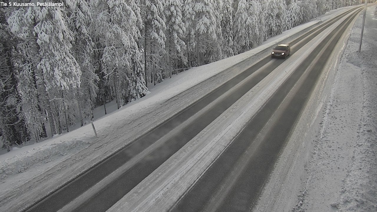 Kelikamerat Kuva Tie 5 Kuusamo, Petäjälampi, Kuusamo, Pohjois-Pohjanmaa
