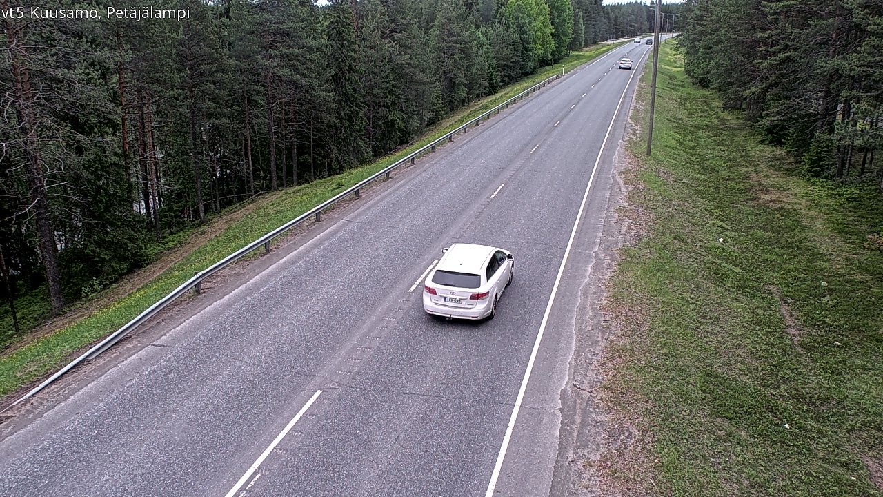 Weather Camera Image Road 5 Kuusamo, Petäjälampi, Kuusamo, Pohjois-Pohjanmaa