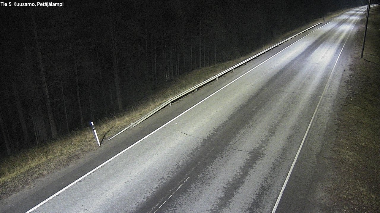 Kelikamerat Kuva Tie 5 Kuusamo, Petäjälampi, Kuusamo, Pohjois-Pohjanmaa