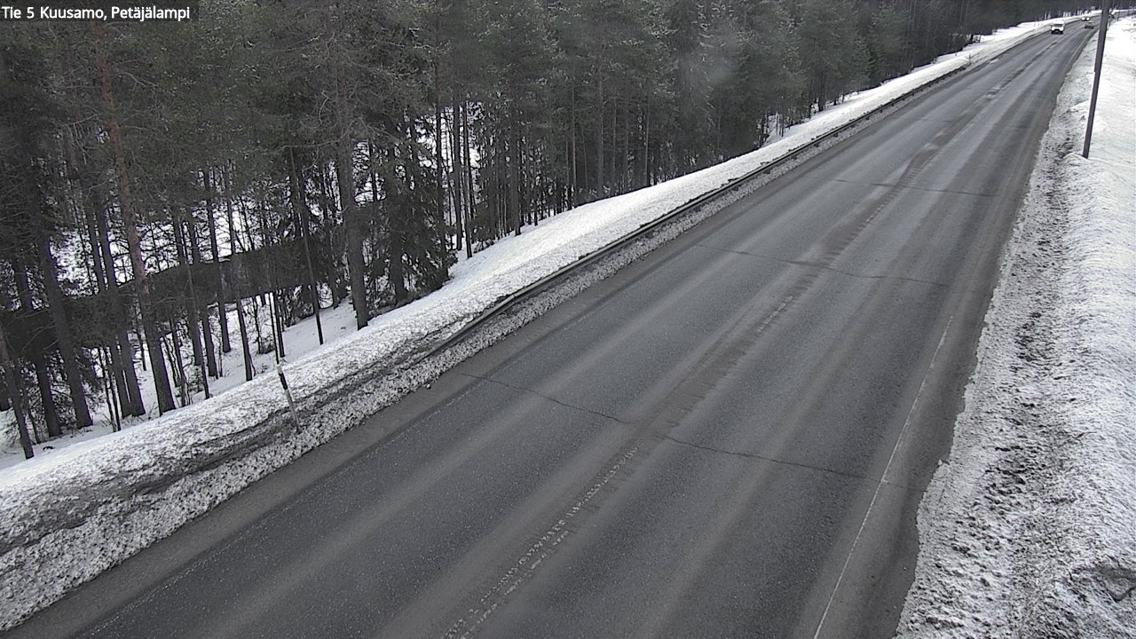 Kelikamerat Kuva Tie 5 Kuusamo, Petäjälampi, Kuusamo, Pohjois-Pohjanmaa