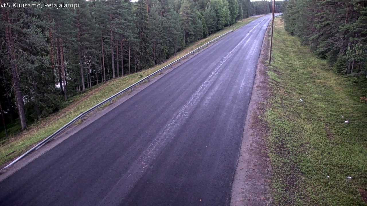 Kelikamerat Kuva Tie 5 Kuusamo, Petäjälampi, Kuusamo, Pohjois-Pohjanmaa