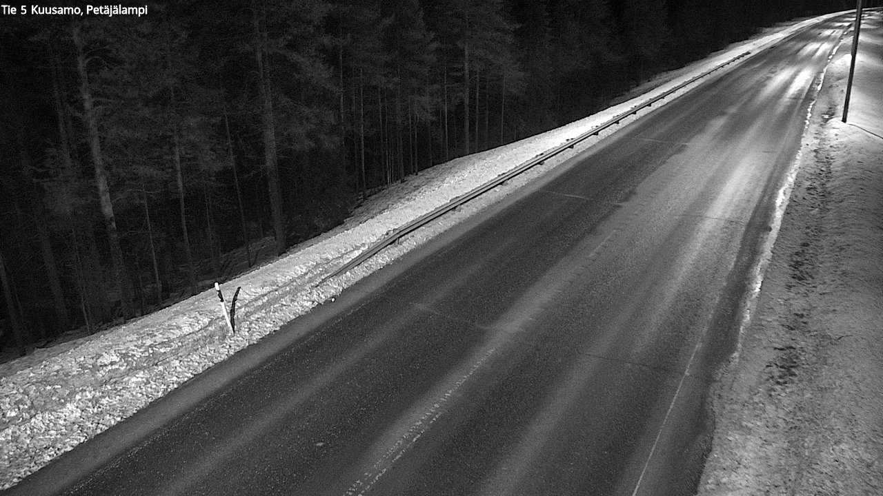 Kelikamerat Kuva Tie 5 Kuusamo, Petäjälampi, Kuusamo, Pohjois-Pohjanmaa