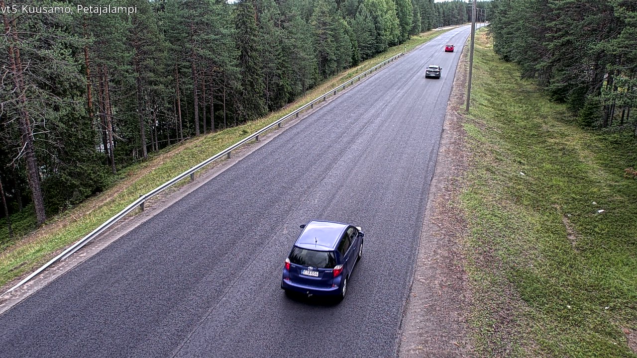 Kelikamerat Kuva Tie 5 Kuusamo, Petäjälampi, Kuusamo, Pohjois-Pohjanmaa