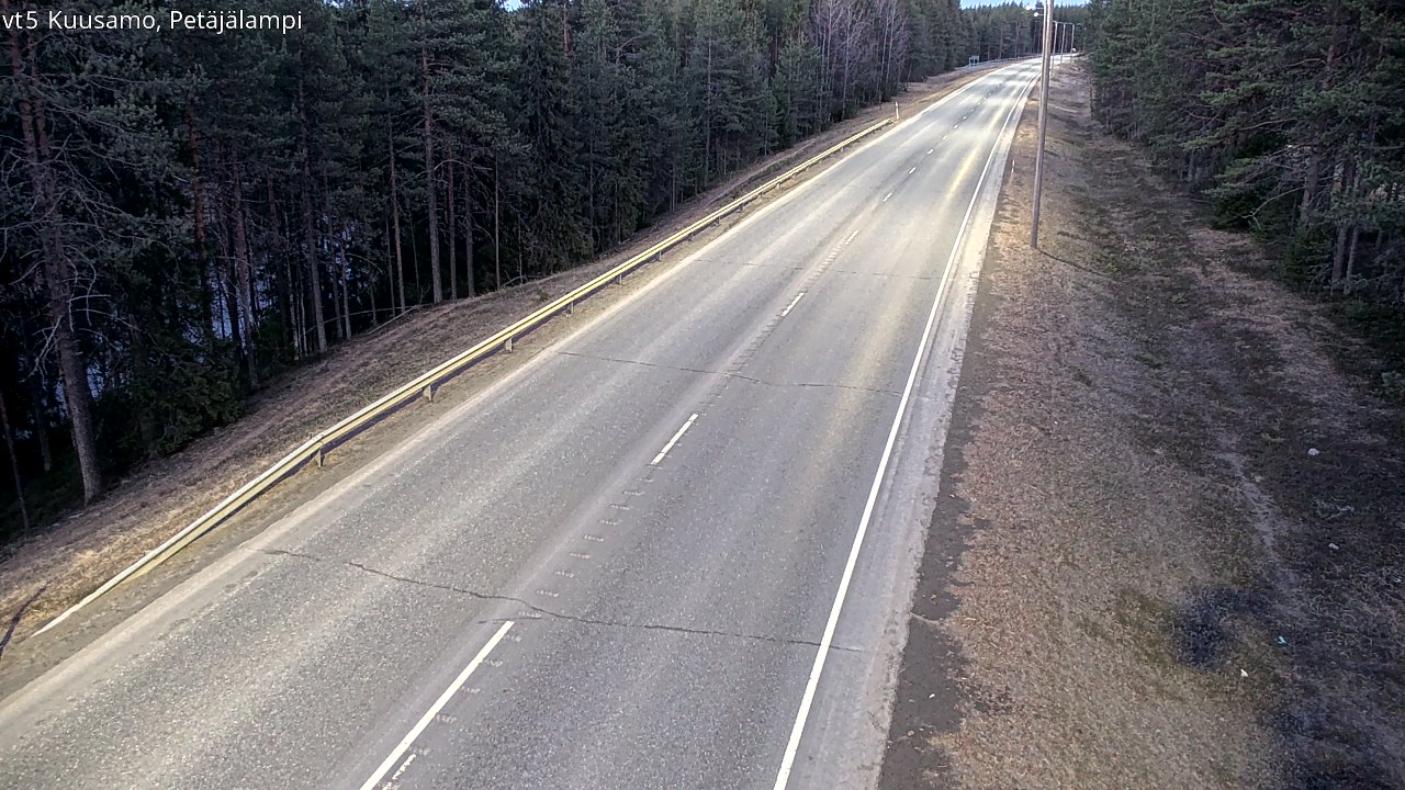 Kelikamerat Kuva Tie 5 Kuusamo, Petäjälampi, Kuusamo, Pohjois-Pohjanmaa
