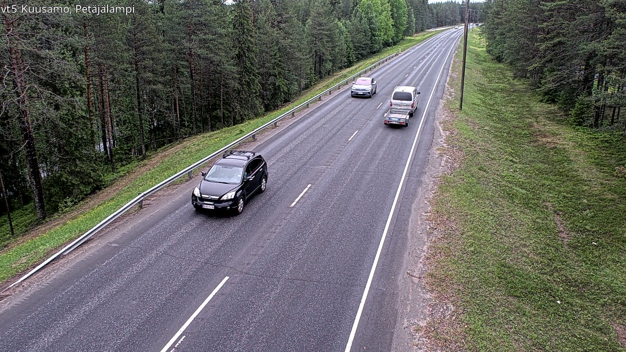 Kelikamerat Kuva Tie 5 Kuusamo, Petäjälampi, Kuusamo, Pohjois-Pohjanmaa