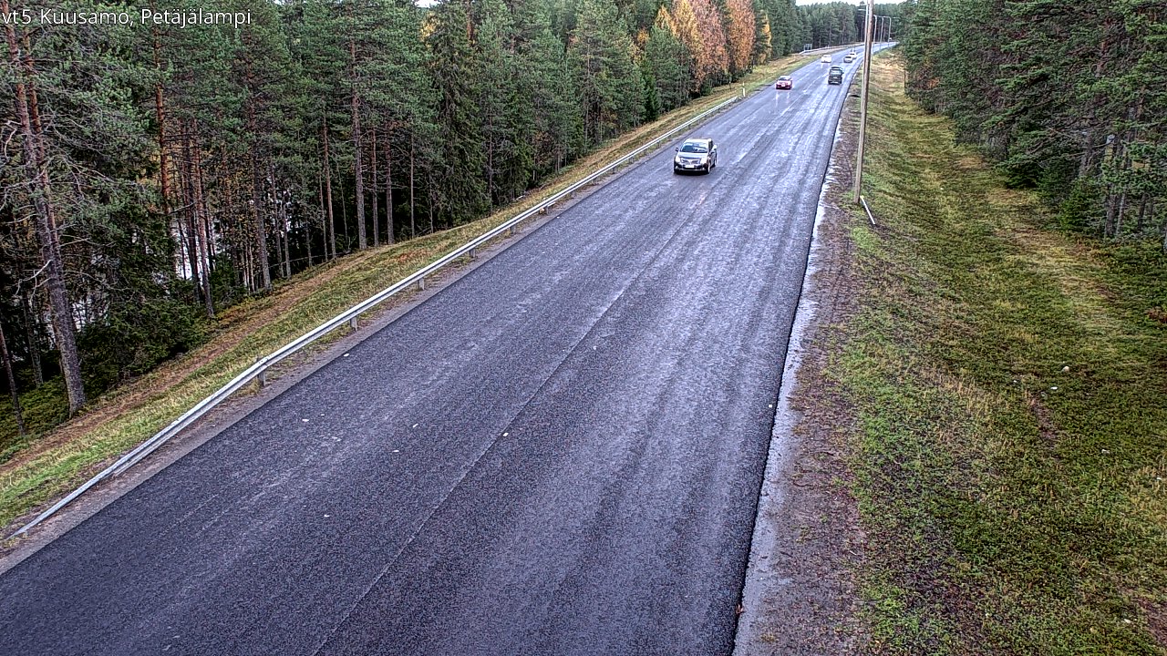 Weather Camera Image Road 5 Kuusamo, Petäjälampi, Kuusamo, Pohjois-Pohjanmaa