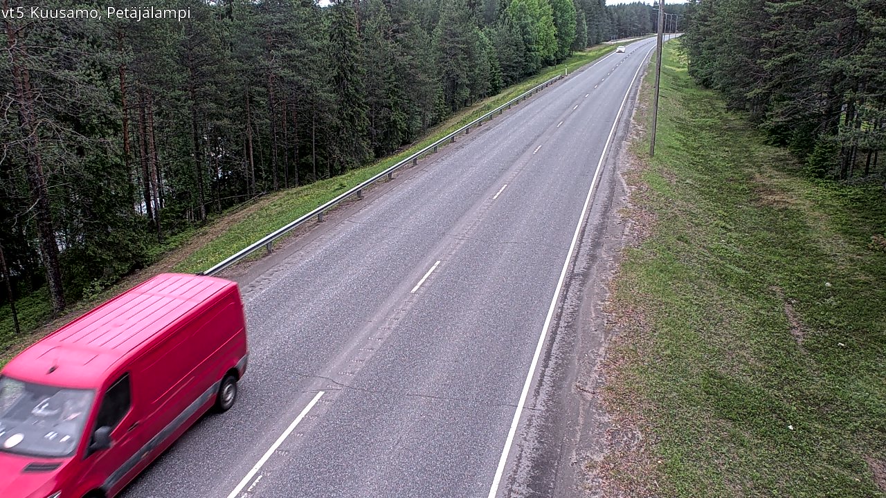 Kelikamerat Kuva Tie 5 Kuusamo, Petäjälampi, Kuusamo, Pohjois-Pohjanmaa
