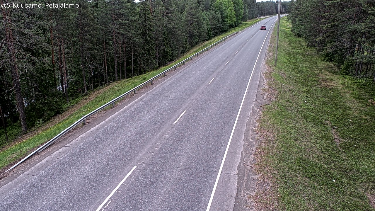 Kelikamerat Kuva Tie 5 Kuusamo, Petäjälampi, Kuusamo, Pohjois-Pohjanmaa