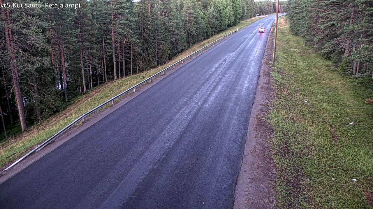 Kelikamerat Kuva Tie 5 Kuusamo, Petäjälampi, Kuusamo, Pohjois-Pohjanmaa