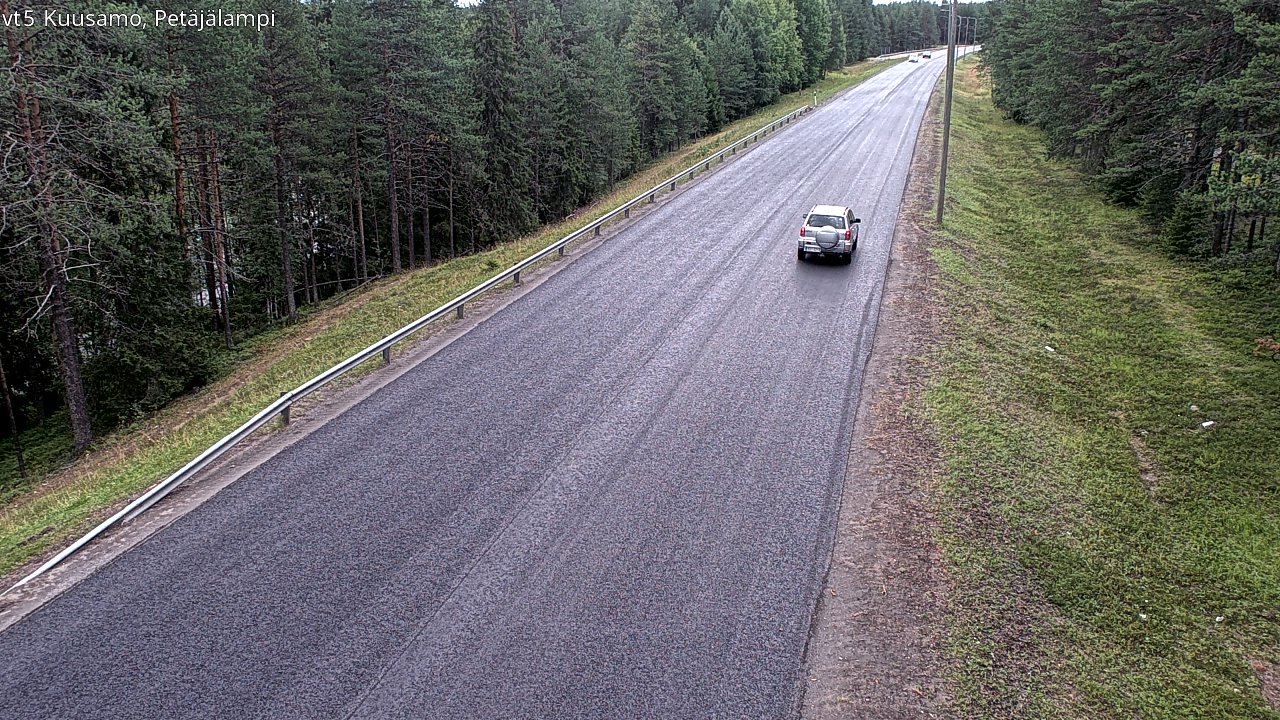 Kelikamerat Kuva Tie 5 Kuusamo, Petäjälampi, Kuusamo, Pohjois-Pohjanmaa