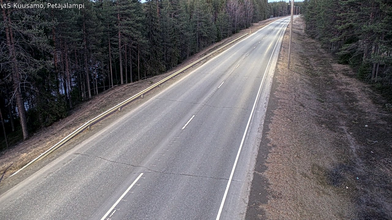 Kelikamerat Kuva Tie 5 Kuusamo, Petäjälampi, Kuusamo, Pohjois-Pohjanmaa