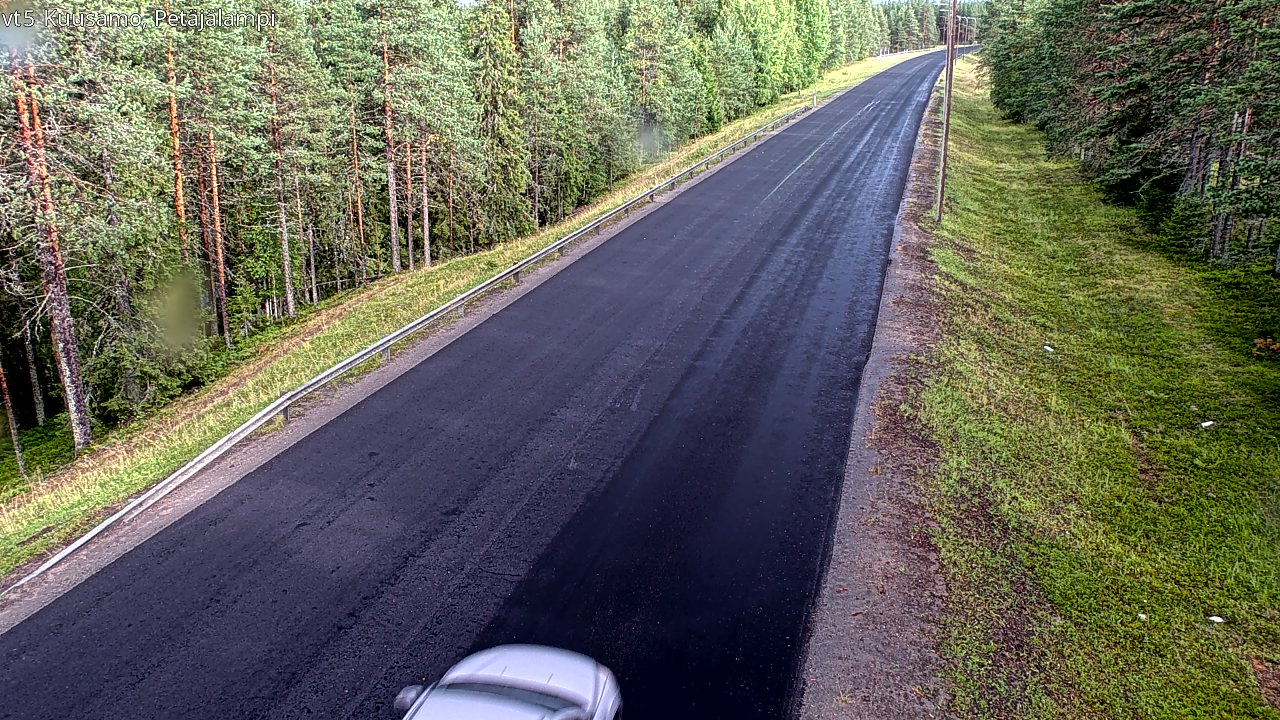 Kelikamerat Kuva Tie 5 Kuusamo, Petäjälampi, Kuusamo, Pohjois-Pohjanmaa