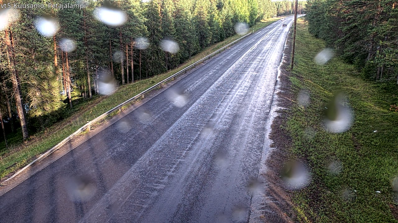 Kelikamerat Kuva Tie 5 Kuusamo, Petäjälampi, Kuusamo, Pohjois-Pohjanmaa