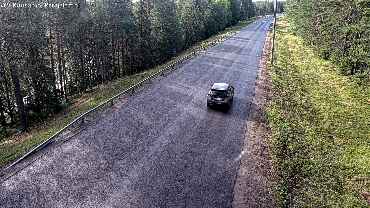 Kelikamerat Kuva Tie 5 Kuusamo, Petäjälampi, Kuusamo, Pohjois-Pohjanmaa
