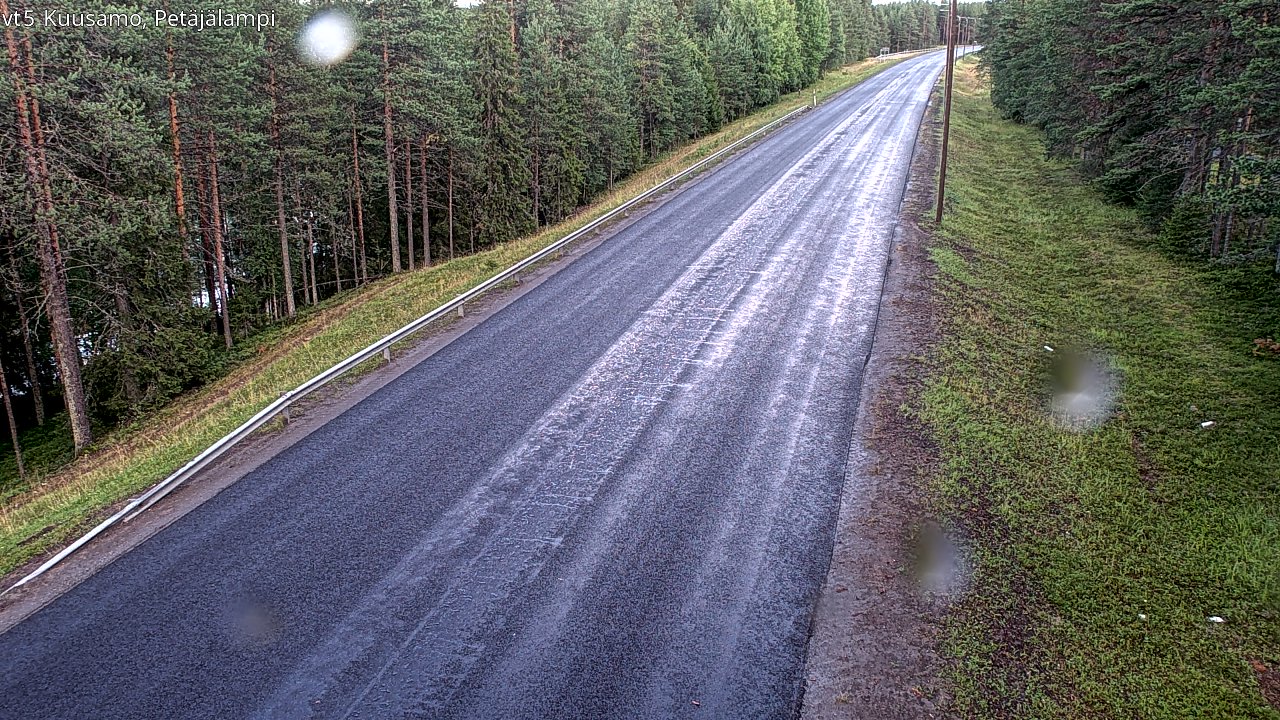 Kelikamerat Kuva Tie 5 Kuusamo, Petäjälampi, Kuusamo, Pohjois-Pohjanmaa