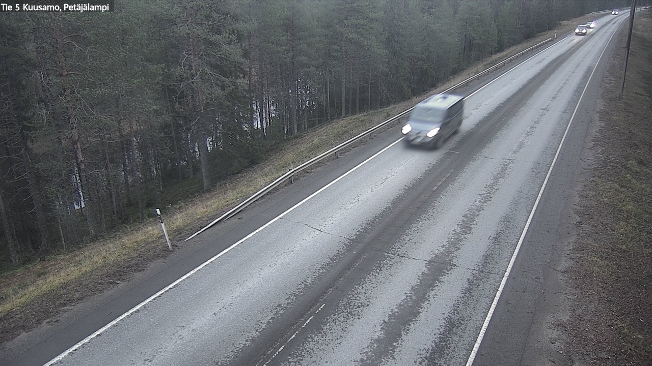 Kelikamerat Kuva Tie 5 Kuusamo, Petäjälampi, Kuusamo, Pohjois-Pohjanmaa