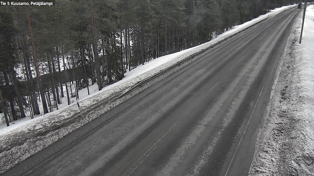 Kelikamerat Kuva Tie 5 Kuusamo, Petäjälampi, Kuusamo, Pohjois-Pohjanmaa