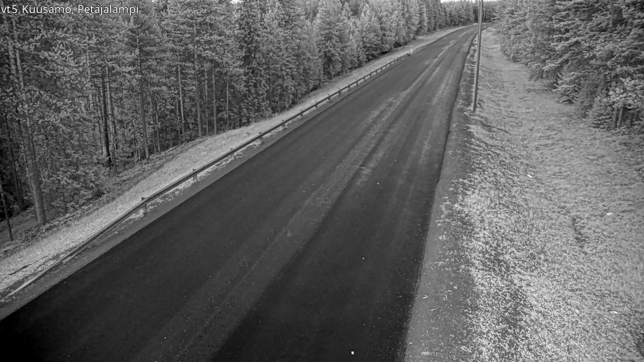 Kelikamerat Kuva Tie 5 Kuusamo, Petäjälampi, Kuusamo, Pohjois-Pohjanmaa