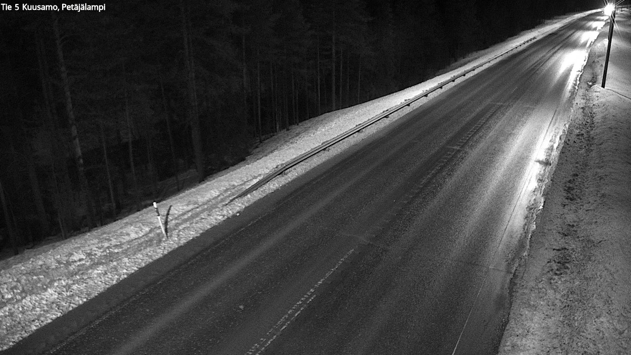 Kelikamerat Kuva Tie 5 Kuusamo, Petäjälampi, Kuusamo, Pohjois-Pohjanmaa