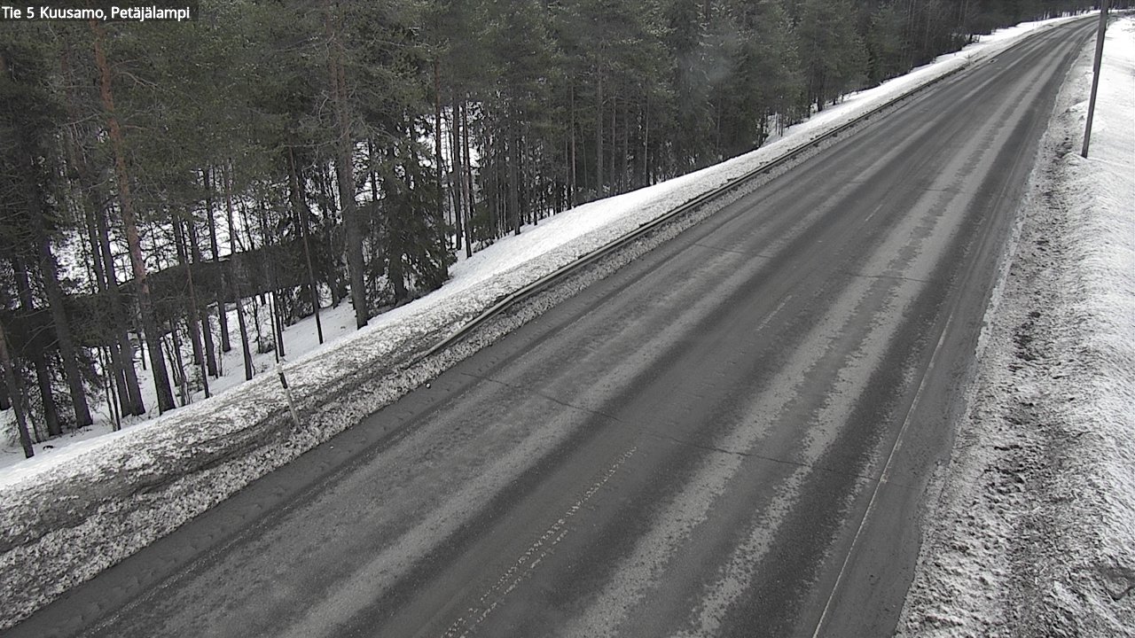 Kelikamerat Kuva Tie 5 Kuusamo, Petäjälampi, Kuusamo, Pohjois-Pohjanmaa