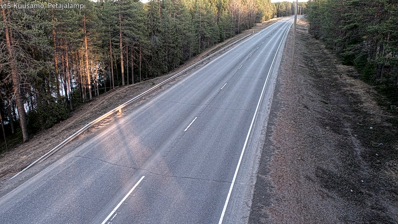Kelikamerat Kuva Tie 5 Kuusamo, Petäjälampi, Kuusamo, Pohjois-Pohjanmaa