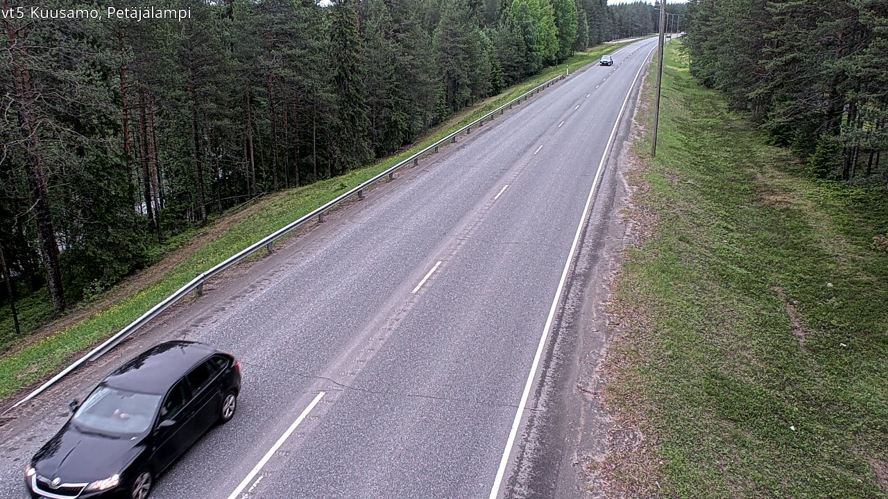 Kelikamerat Kuva Tie 5 Kuusamo, Petäjälampi, Kuusamo, Pohjois-Pohjanmaa