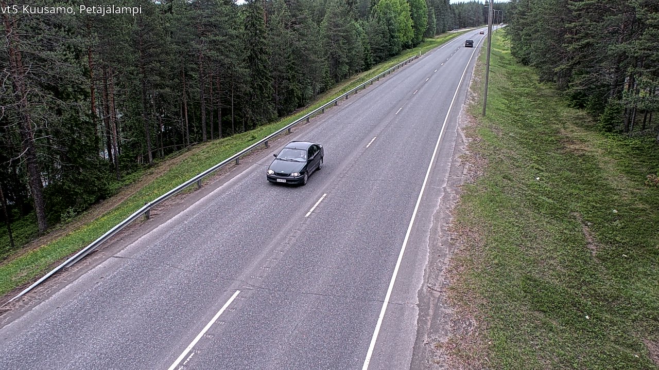 Kelikamerat Kuva Tie 5 Kuusamo, Petäjälampi, Kuusamo, Pohjois-Pohjanmaa