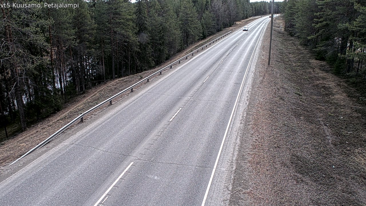 Kelikamerat Kuva Tie 5 Kuusamo, Petäjälampi, Kuusamo, Pohjois-Pohjanmaa