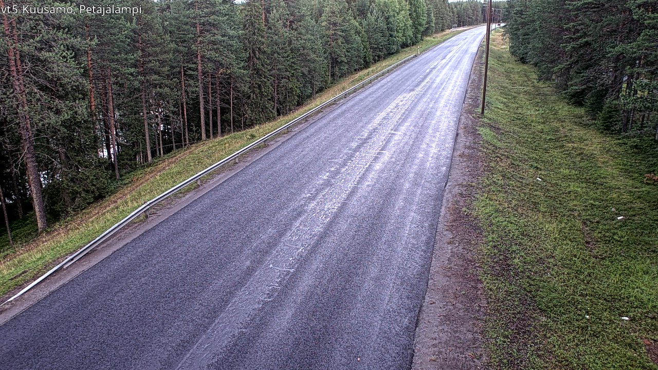 Kelikamerat Kuva Tie 5 Kuusamo, Petäjälampi, Kuusamo, Pohjois-Pohjanmaa