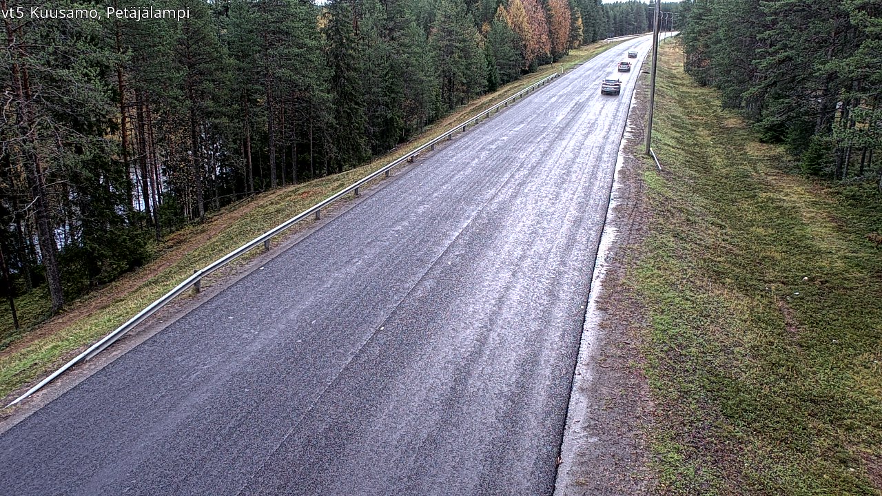 Weather Camera Image Road 5 Kuusamo, Petäjälampi, Kuusamo, Pohjois-Pohjanmaa