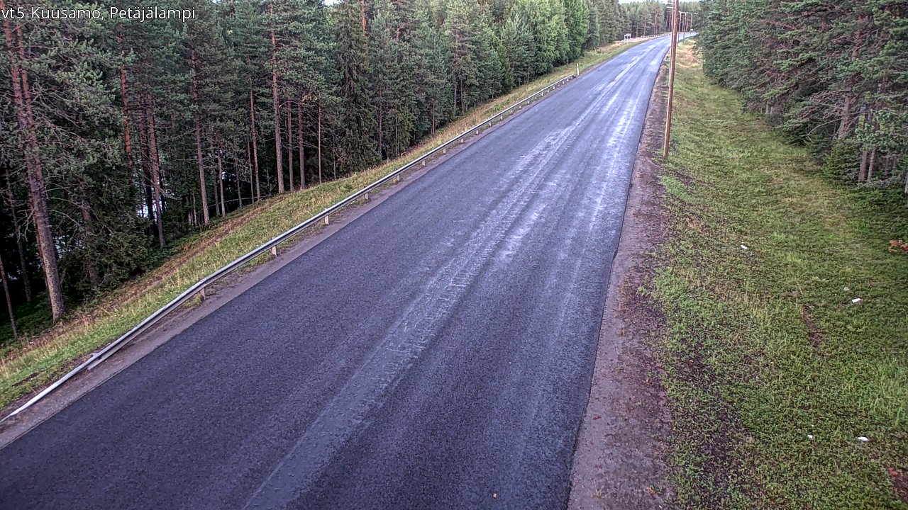 Kelikamerat Kuva Tie 5 Kuusamo, Petäjälampi, Kuusamo, Pohjois-Pohjanmaa