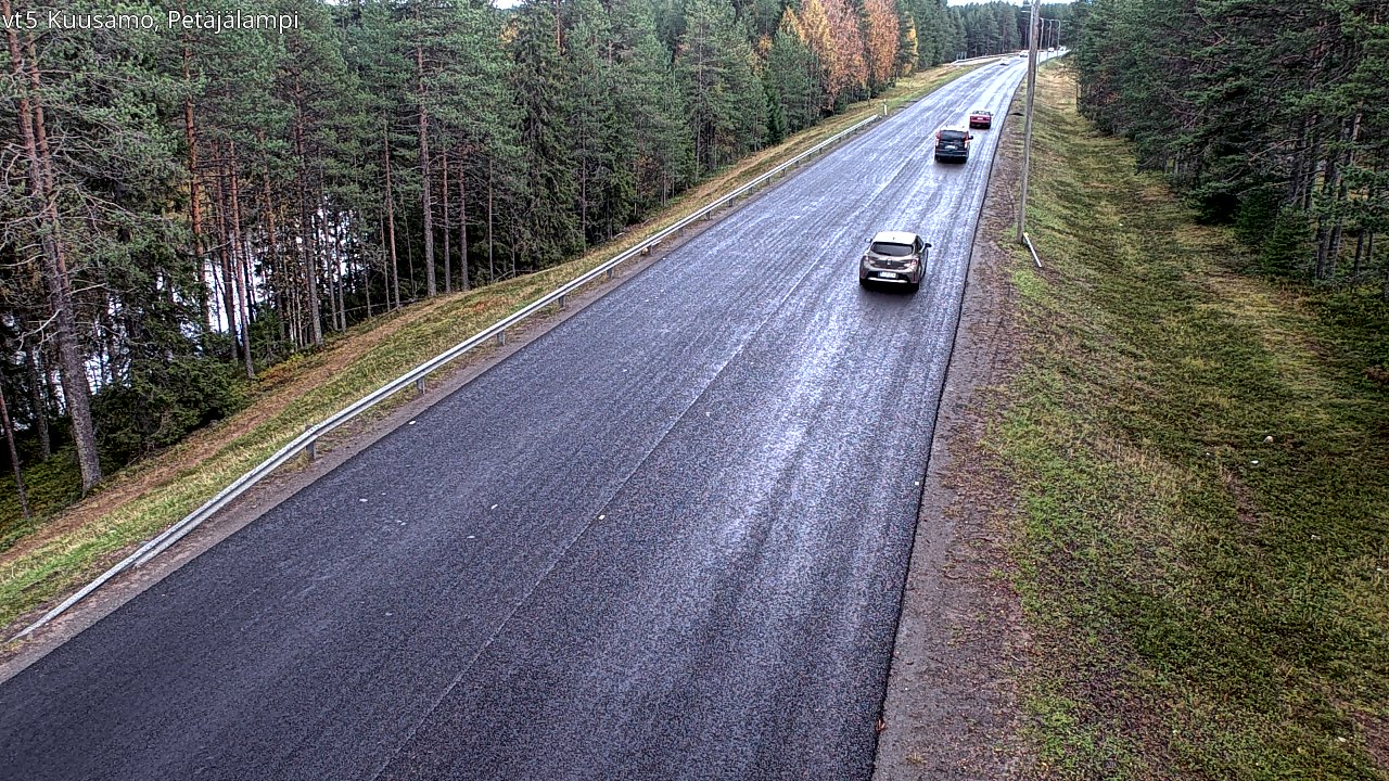 Weather Camera Image Road 5 Kuusamo, Petäjälampi, Kuusamo, Pohjois-Pohjanmaa