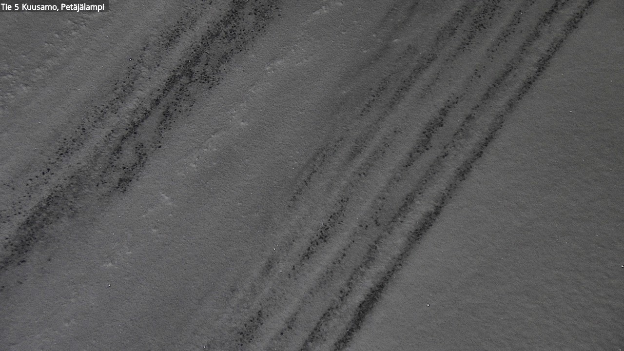 Weather Camera Image Väg 5 Kuusamo, Petäjälampi, Kuusamo, Pohjois-Pohjanmaa