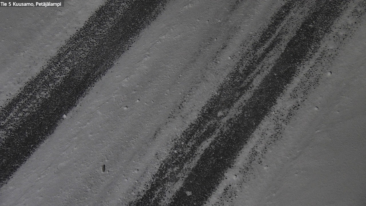 Weather Camera Image Väg 5 Kuusamo, Petäjälampi, Kuusamo, Pohjois-Pohjanmaa