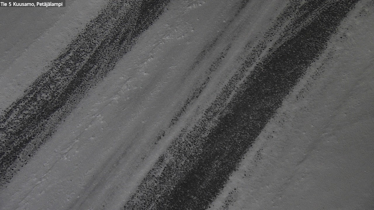 Weather Camera Image Väg 5 Kuusamo, Petäjälampi, Kuusamo, Pohjois-Pohjanmaa