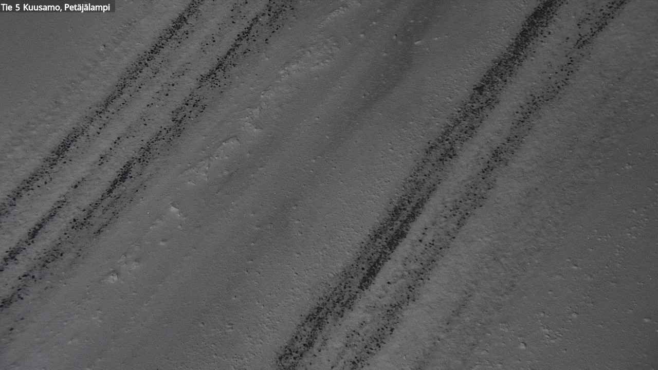 Weather Camera Image Väg 5 Kuusamo, Petäjälampi, Kuusamo, Pohjois-Pohjanmaa