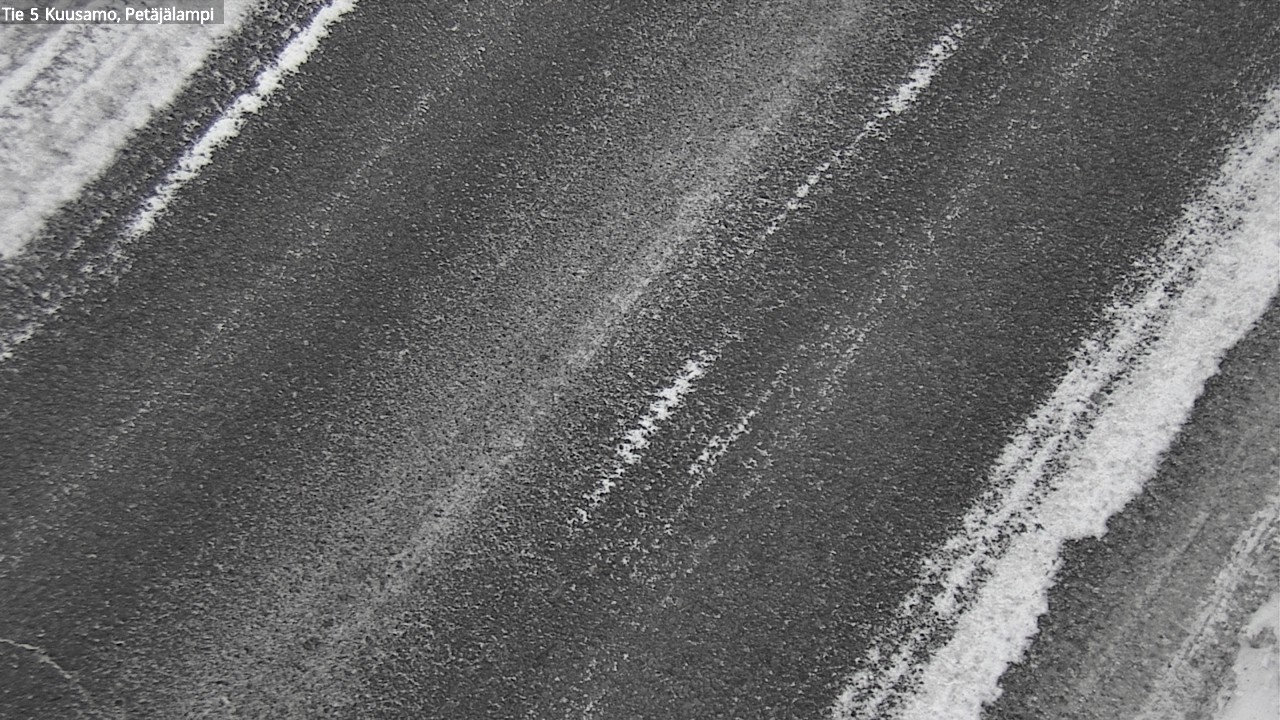 Weather Camera Image Väg 5 Kuusamo, Petäjälampi, Kuusamo, Pohjois-Pohjanmaa