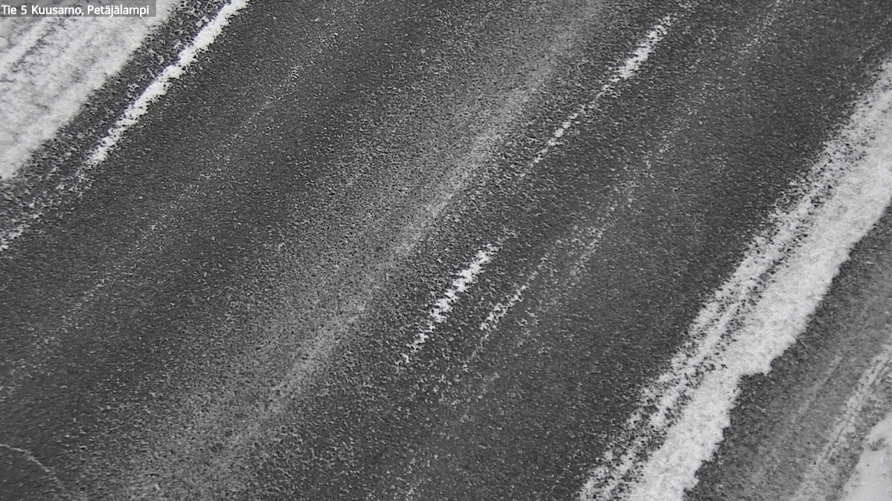 Weather Camera Image Väg 5 Kuusamo, Petäjälampi, Kuusamo, Pohjois-Pohjanmaa