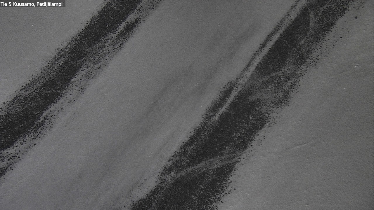 Weather Camera Image Väg 5 Kuusamo, Petäjälampi, Kuusamo, Pohjois-Pohjanmaa