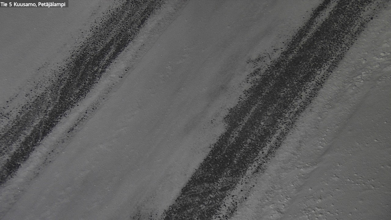 Weather Camera Image Väg 5 Kuusamo, Petäjälampi, Kuusamo, Pohjois-Pohjanmaa