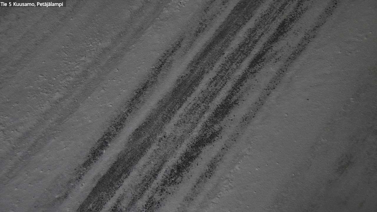 Weather Camera Image Väg 5 Kuusamo, Petäjälampi, Kuusamo, Pohjois-Pohjanmaa