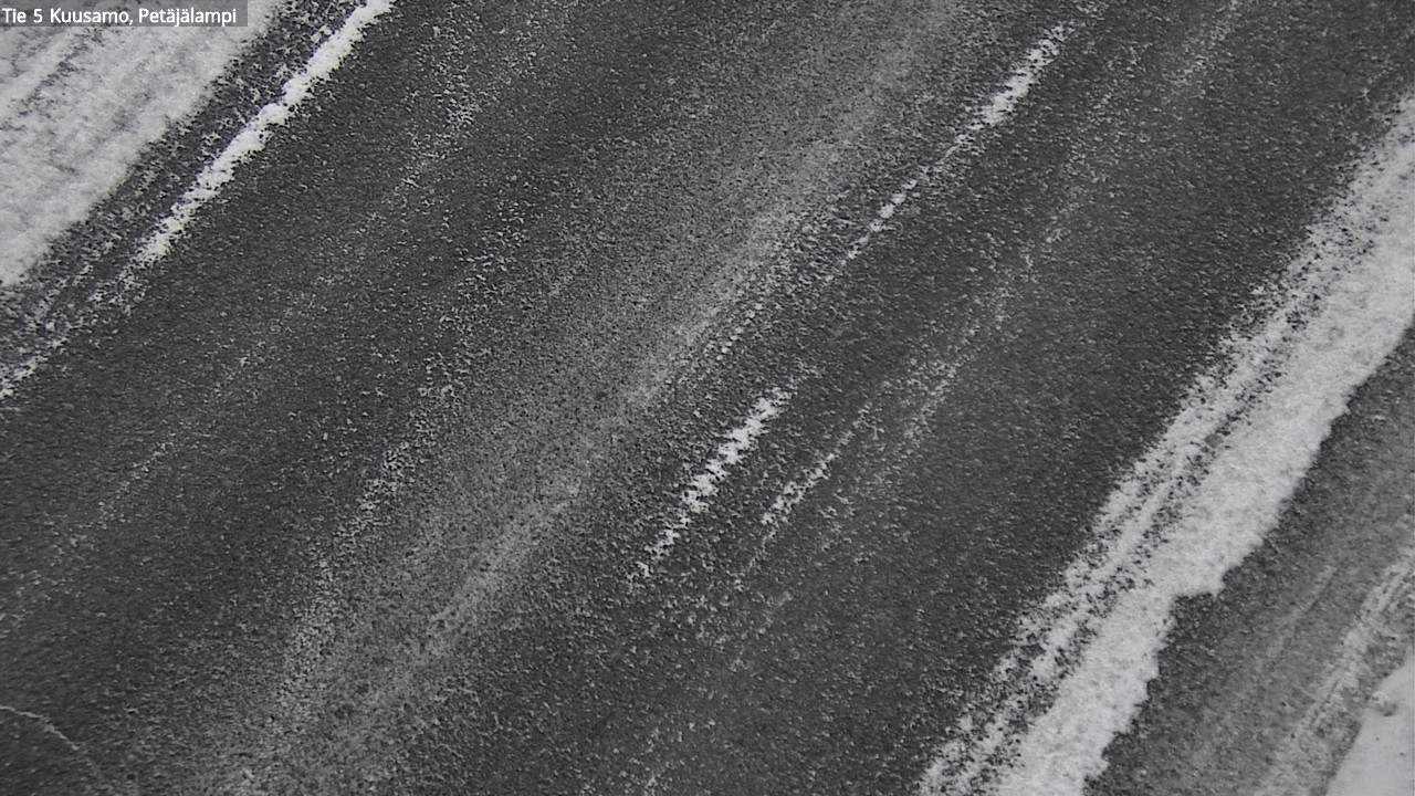 Weather Camera Image Väg 5 Kuusamo, Petäjälampi, Kuusamo, Pohjois-Pohjanmaa