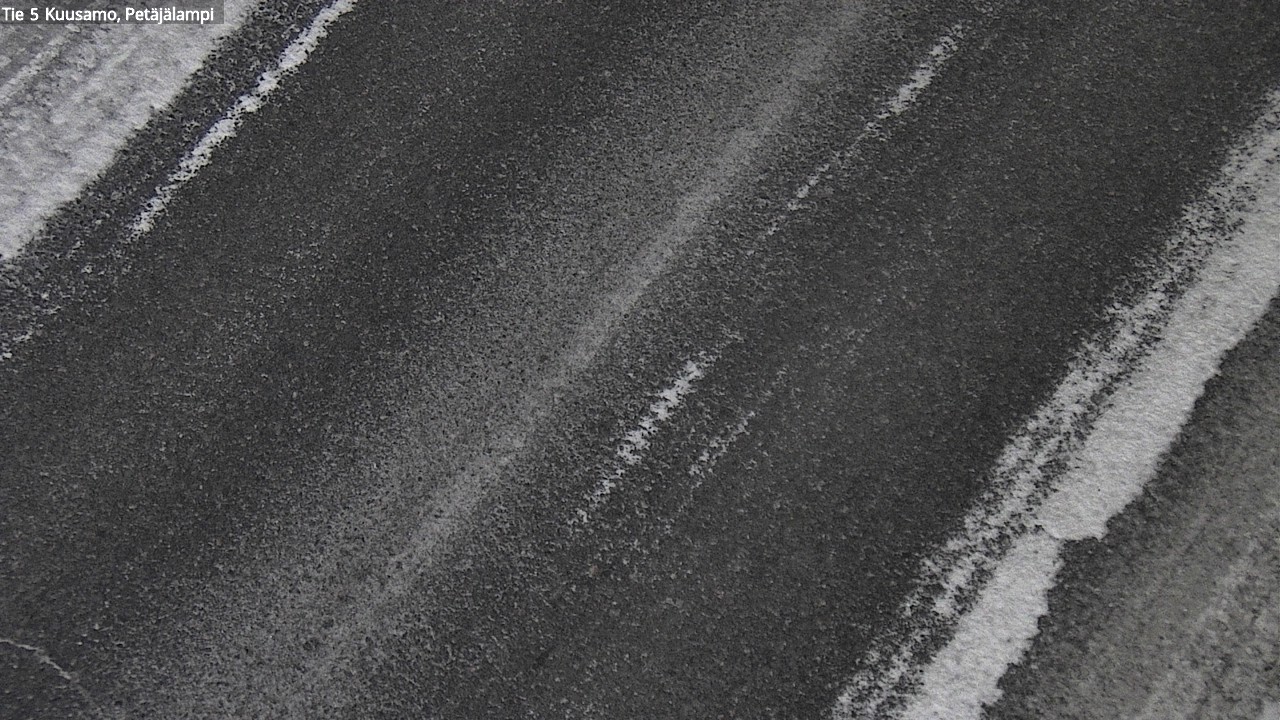 Weather Camera Image Väg 5 Kuusamo, Petäjälampi, Kuusamo, Pohjois-Pohjanmaa