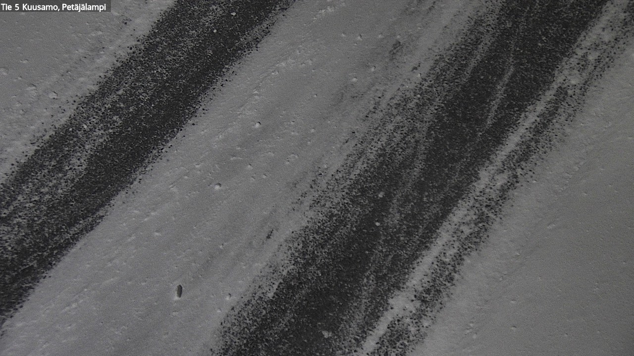 Weather Camera Image Väg 5 Kuusamo, Petäjälampi, Kuusamo, Pohjois-Pohjanmaa