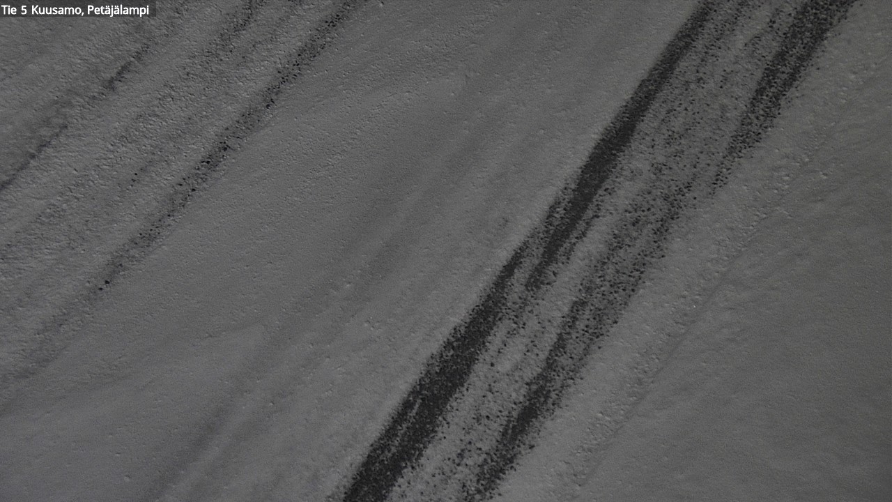 Weather Camera Image Väg 5 Kuusamo, Petäjälampi, Kuusamo, Pohjois-Pohjanmaa