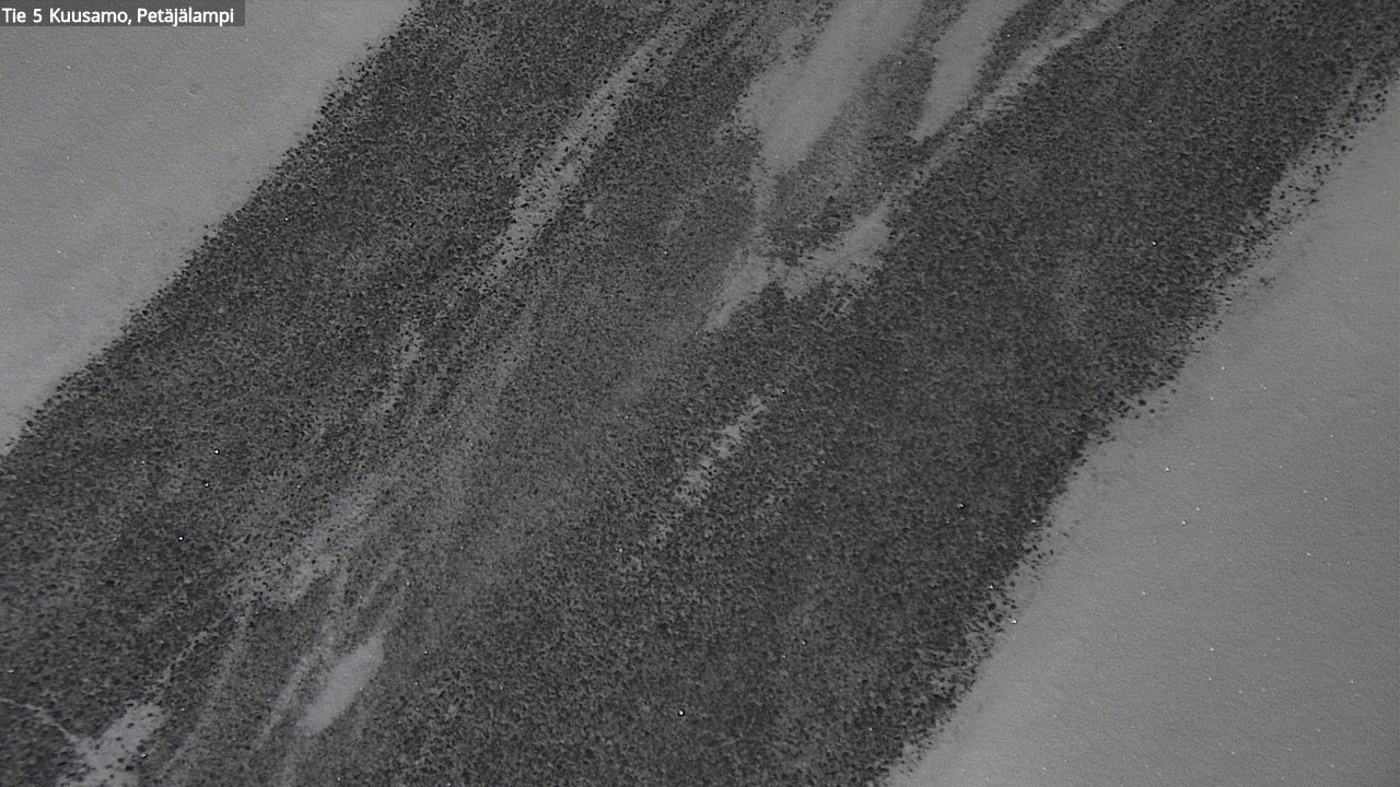 Weather Camera Image Väg 5 Kuusamo, Petäjälampi, Kuusamo, Pohjois-Pohjanmaa