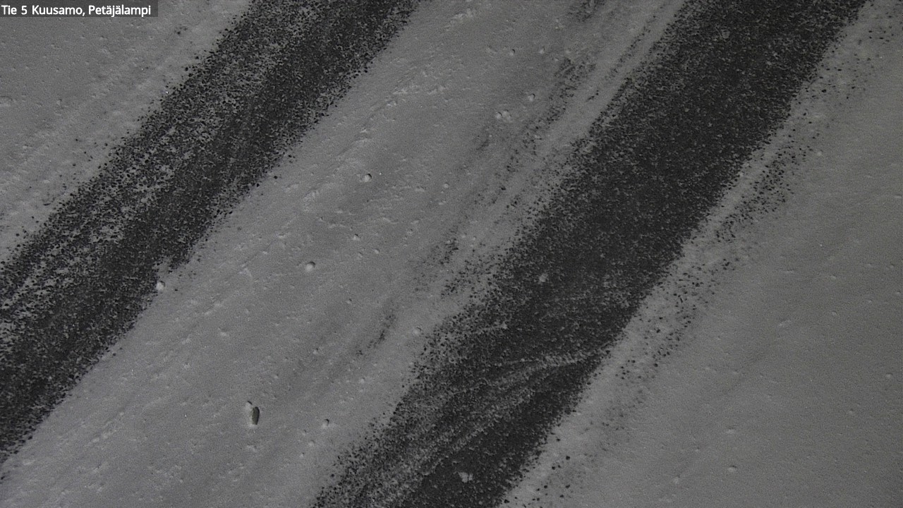 Weather Camera Image Väg 5 Kuusamo, Petäjälampi, Kuusamo, Pohjois-Pohjanmaa